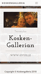 Mobile Screenshot of koskengalleria.com